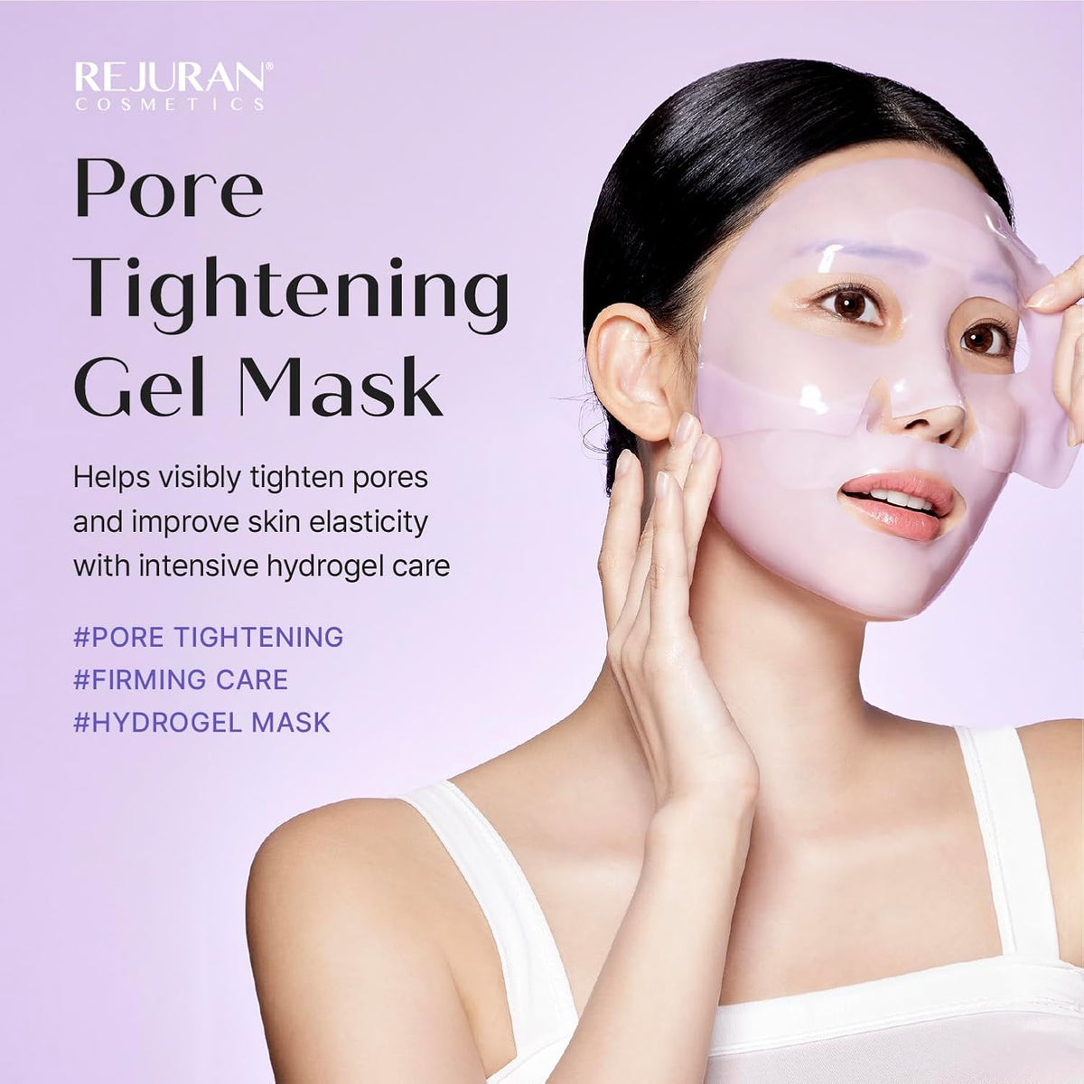 REJURAN Pore Tightening Gel Mask, DOT™ c-PDRN® Hydrogel, 5 Count