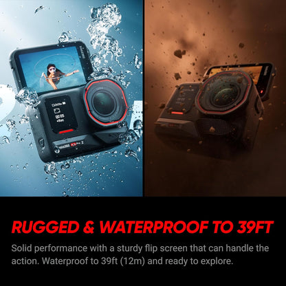 Insta360 Ace Pro 2 Motorcycle Bundle Dual Battery - 8K Waterproof Action Camera Co-Engineered with Leica, 1/1.3" Sensor, Dual AI Chip, Leading Low Light, Superior Audio, Flip Screen & AI Editing