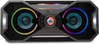 Altec Lansing Mix 2.0 - Waterdigte Bluetooth-luidspreker met Sterk Bass, Draagbare Luidspreker vir Reis- en Buiteluggebruik, 30 Meter Reikwydte & 20 Uur Speeltyd Besoek die Altec Lansing Winkel