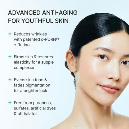 REJURAN Advanced Anti-Aging Retinol + c-PDRN® Serum, 1.01 fl oz