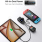 INIU 10000mAh 45W Ultra Mini Portable Charger Power Bank with Cable - (Black)