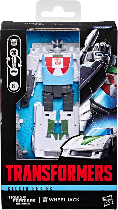 Transformers Studio Series The The Movie Wheeljack, Deluxe Class 5-Inch Converting Action Figure, Robot Toys for Ages (8+)