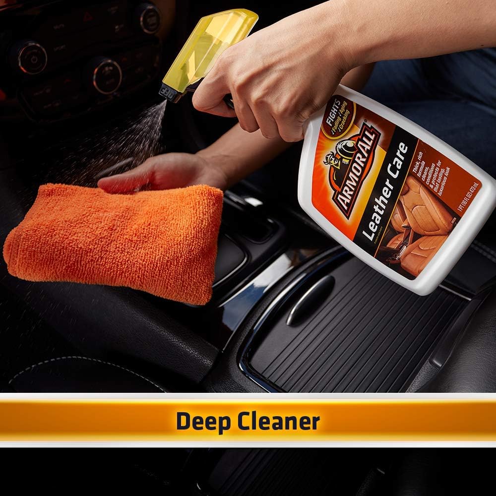 Armor All Motorleer Skoonmaker en Beskermer vir Motors, Vragmotors en Motorfietse, Sluit 2 Bottels in (16 Fl Oz)