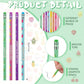 30 Pcs Scented Pencils Bulk for Kids Inspirational Cute Fun Wood Smelly Pencils with Erasers