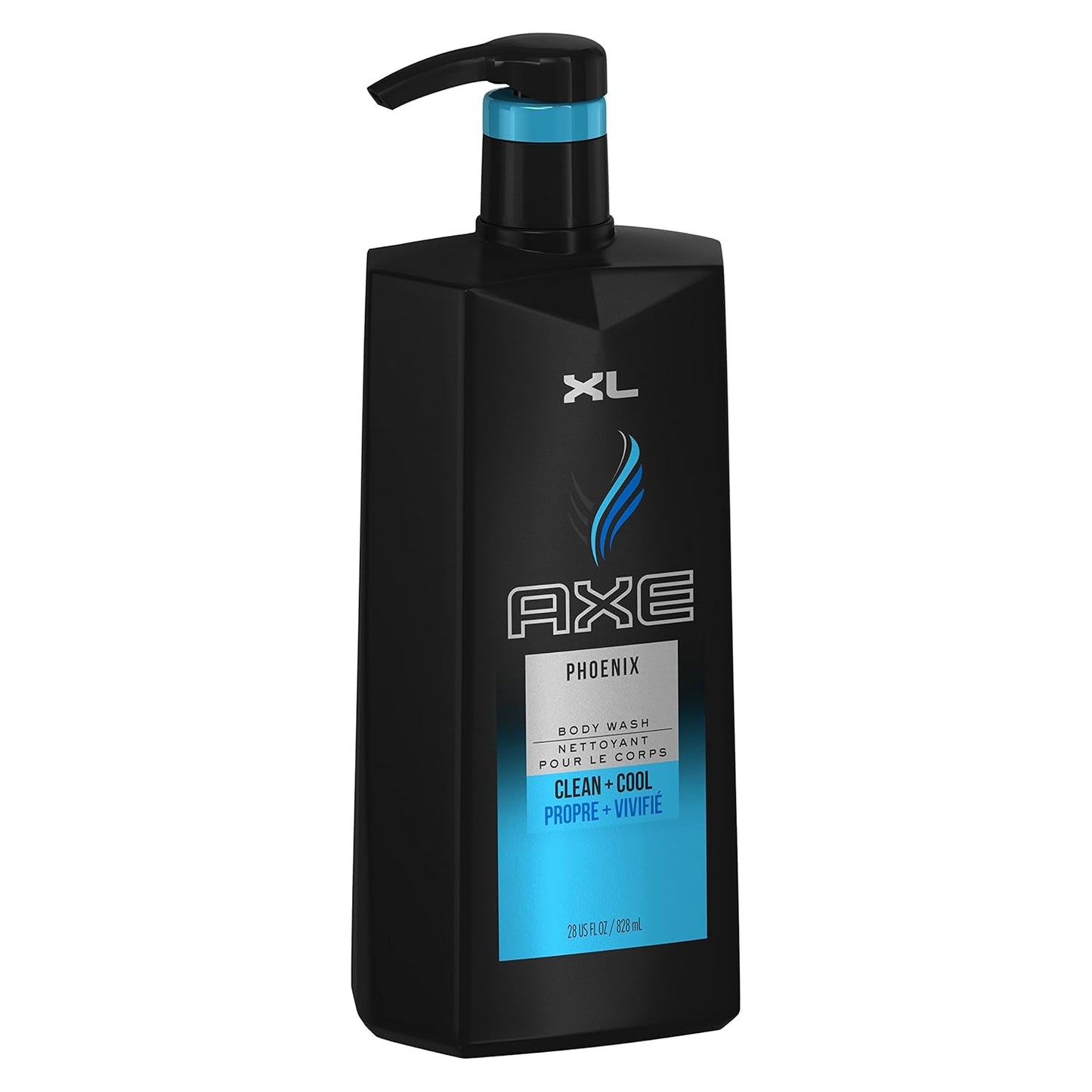 AXE Body Wash for Men, Phoenix  XL Clean + Cool - with Pump (28 oz)