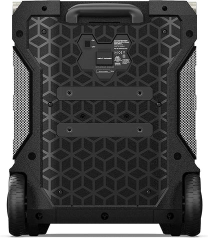 New Monster Rockin’ Roller 270 Indoor/Outdoor Portable Bluetooth Speaker | up to 200W of 270 Degree Sound & up to 100 Hours of Playtime