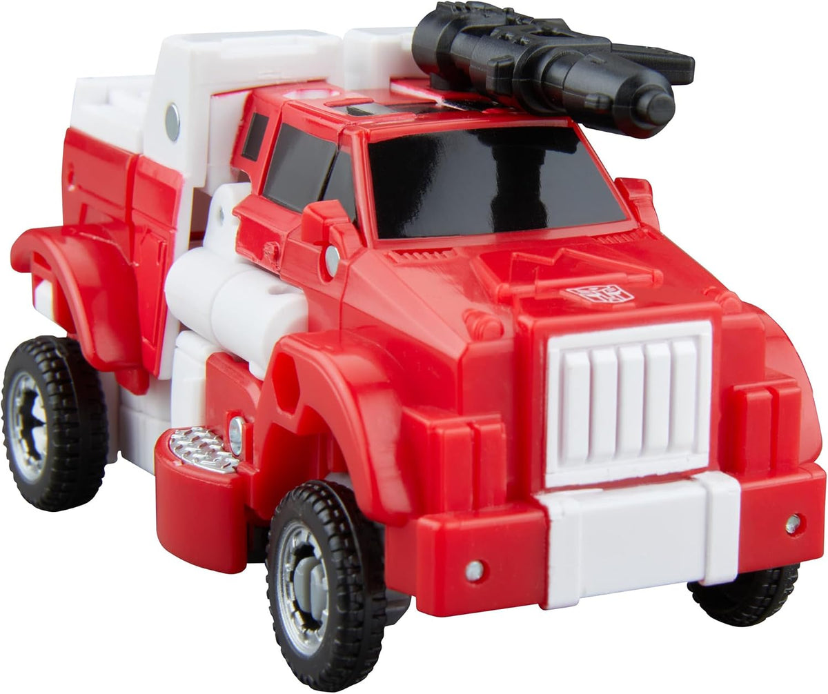 Transformers Age of the Primes Swerve, Deluxe Class 4.5-inch Converting Action Figure, Robot Toys for Ages 8+