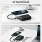 Portable Charger Slim 10,000mAh USB-C Power Bank - (Black)