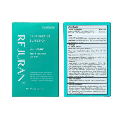 REJURAN Skin Barrier Sun Stick SPF 50+, c-PDRN® Daily Sunscreen, 0.77 oz