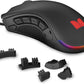 Monster Alpha 9.0 RGB Wired Gaming Mouse, Customizable Buttons, Programmable LED Lighting, True 16,000 Adjustable DPI, Ergonomic Optical PC Gaming