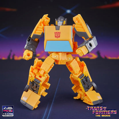 Transformers Studio Series The The Movie Sunstreaker Deluxe Class 4.5-Inch Converting Action Figure, Robot Toys (Ages 8+)
