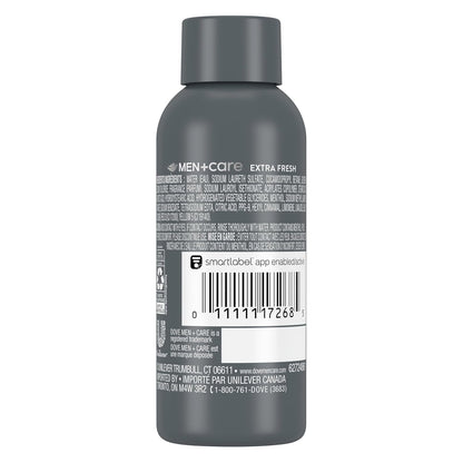 Dove Men+Care Refreshing Extra Fresh w/ 24-Hour Nourishing Micromoisture Technology Body Wash for Men - 3 oz (Pack of 3)