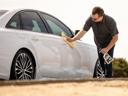 Meguiar's Ultimate Waterless Wash & Wax, Krasvrye Skoonmaaksproei 2-in-1 Detailer vir Glans (26 Oz)