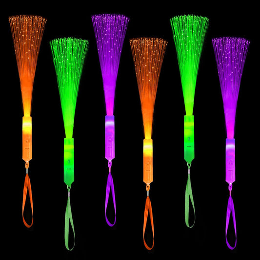Halloween 24-Pack Glow Sticks Party Favors for Kids Bulk - Light Up Toys