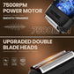 Beard Trimmer for Men, Foil Shaver Electric Razor, Shavers for Body Face Nose Ear, Cordless Hair Trimmer, Professional Hair Clippers, Mustache Grooming Kit Birthday Gifts for Men