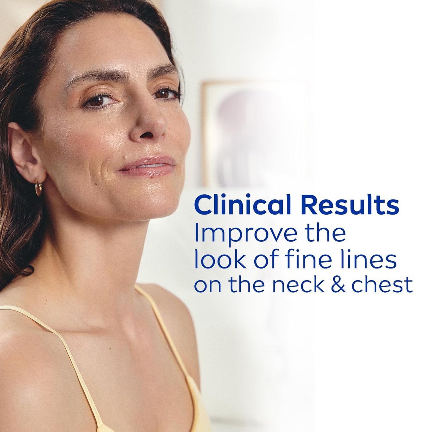 NIVEA Skin Firming & Anti Wrinkle Neck & Chest Cream with Coenzyme Q10, Creatine and Provitamin B5, Skin Firming Cream Reduces the Look of Fine Lines and Wrinkles, 6.7 Oz -1 Tube