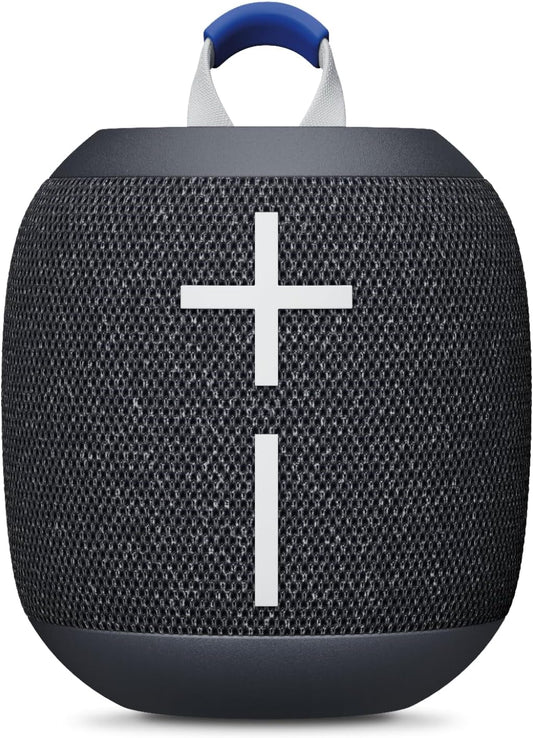 Ultimate Ears WONDERBOOM 4 Waterdigte Bluetooth Buiteluidsprekers met Groot Bas & 360-Grade Klank, Stofdigte Drywende Koordlose Luidspreker, 40m Reikafstand - Swart