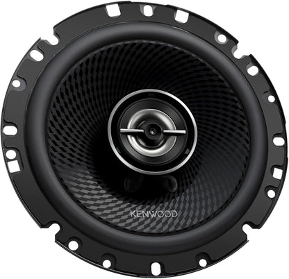 Kenwood KFC-1798RS 6-3/4" 2-rigting-motorluidsprekers – 330W-piekkrag, gebalanseerde koepelhoëttoonluidspreker, akoestiese klankharmoniseerder, maklike installasie