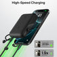 Portable Charger Slim 10,000mAh USB-C Power Bank - (Black)