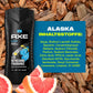 AXE 3 in 1 Shower Gel - 12hr Refreshing Fragrance 400ml - Alaska Ocean Air & Bergamot Scent