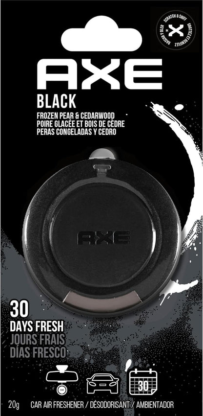 AXE 3D Hanging Gel Car Air Freshener (Black Scent, 1 Pack)