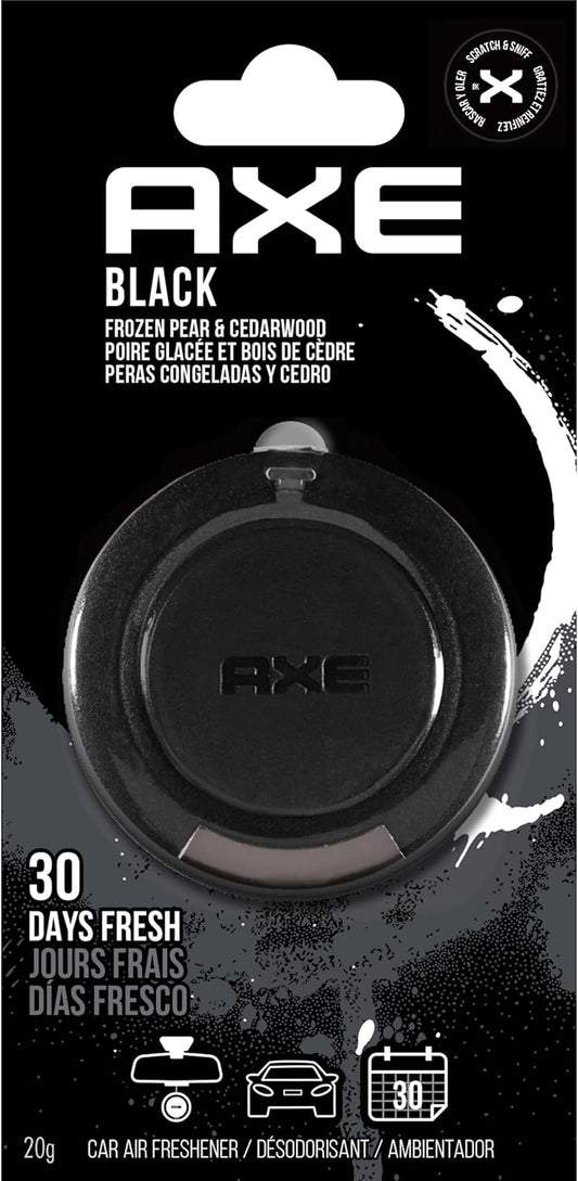 AXE 3D Hanging Gel Car Air Freshener (Black Scent, 1 Pack)