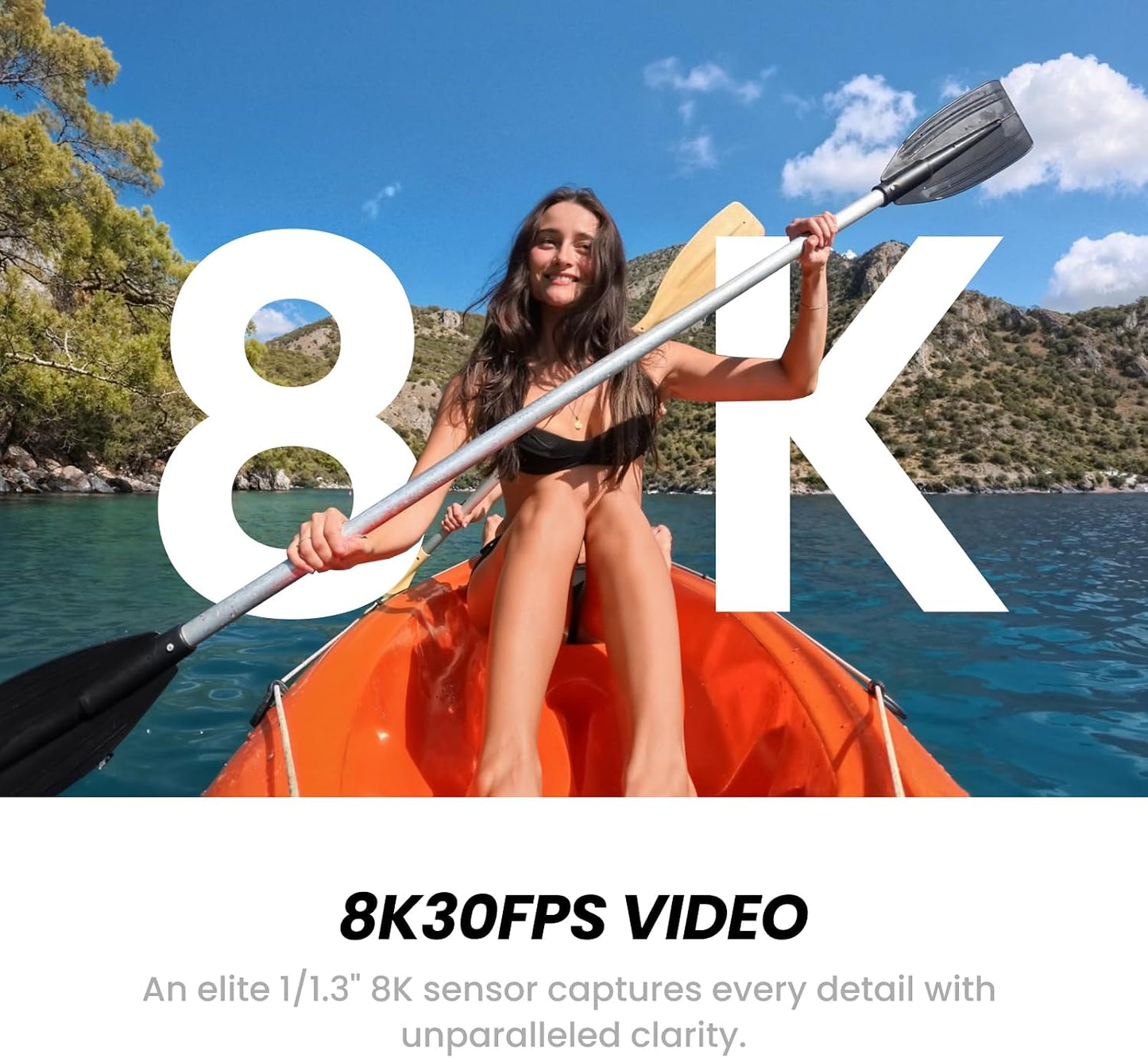 Insta360 Ace Pro 2 Starter Bundle - 8K Waterproof Action Camera Co-Engineered with Leica, 1/1.3" Sensor, Dual AI Chips, Superior Low-Light, 2.5" Flip Screen for Vlogging, Travel & Sports