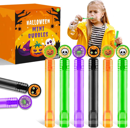 32-200 PCS Halloween Mini Bubbles Toys, Boo Basket Gift Bag Fillers Toddler