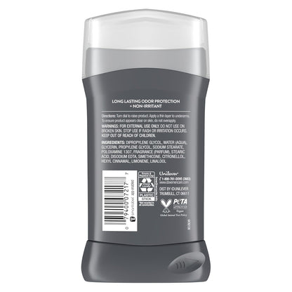 Dove Men Deodorant Stick for Men Extra Fresh Aluminum Free 72-Hour Odor Protection - 3 oz (4CT)