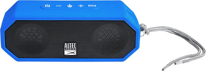 Altec Lansing LifeJacket H2O 4 - Waterdigte Bluetooth-luidspreker, Duursame en Draagbare Luidspreker met Stemassistent, 10 Uur Batterylewe en 30 Meter Reikwydte, Koninklike Blou