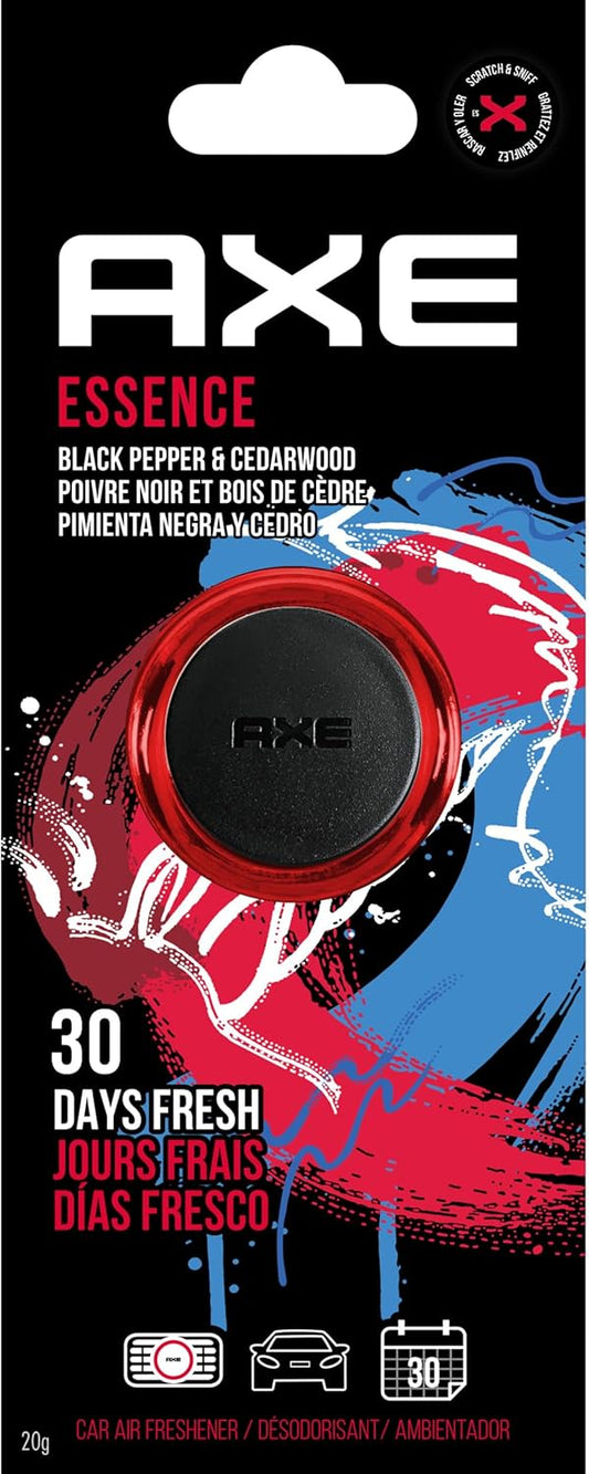 Axe Mini Vent Clip Car Air Freshener - Essence Scent (Pack of 2)