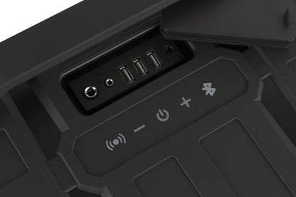 Altec Lansing Sonic Boom – Waterdigte Bluetooth-luidspreker met telefoonlaaier, IP67-buiteluidspreker, 3 USB-laaipoorte, 15 meter reikafstand & 20 uur batterylewe