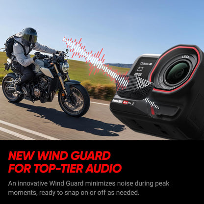 Insta360 Ace Pro 2 Motorcycle Bundle Dual Battery - 8K Waterproof Action Camera Co-Engineered with Leica, 1/1.3" Sensor, Dual AI Chip, Leading Low Light, Superior Audio, Flip Screen & AI Editing