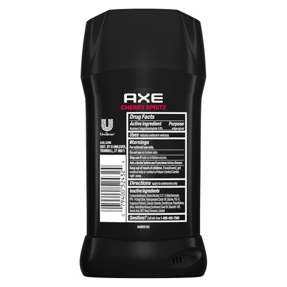 AXE Fine Fragrance Collection Antiperspirant Deodorant for Men Cherry Spritz 72 Hour Sweat & Odor Protection - 2.6 oz (Pack of 2)