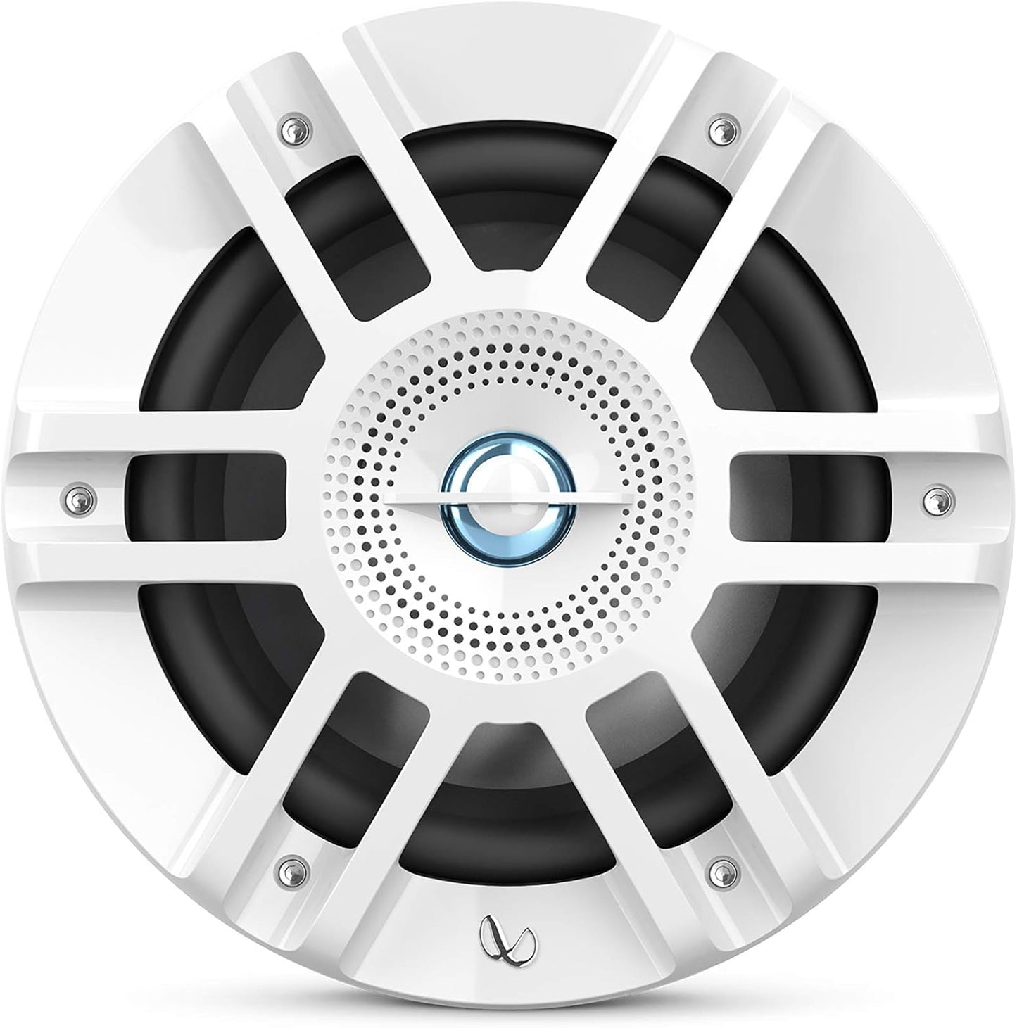 Infinity Kappa Marine Series White 6.5 Inches Premium 2-Way RGB LED Coaxial Speakers (Pair)