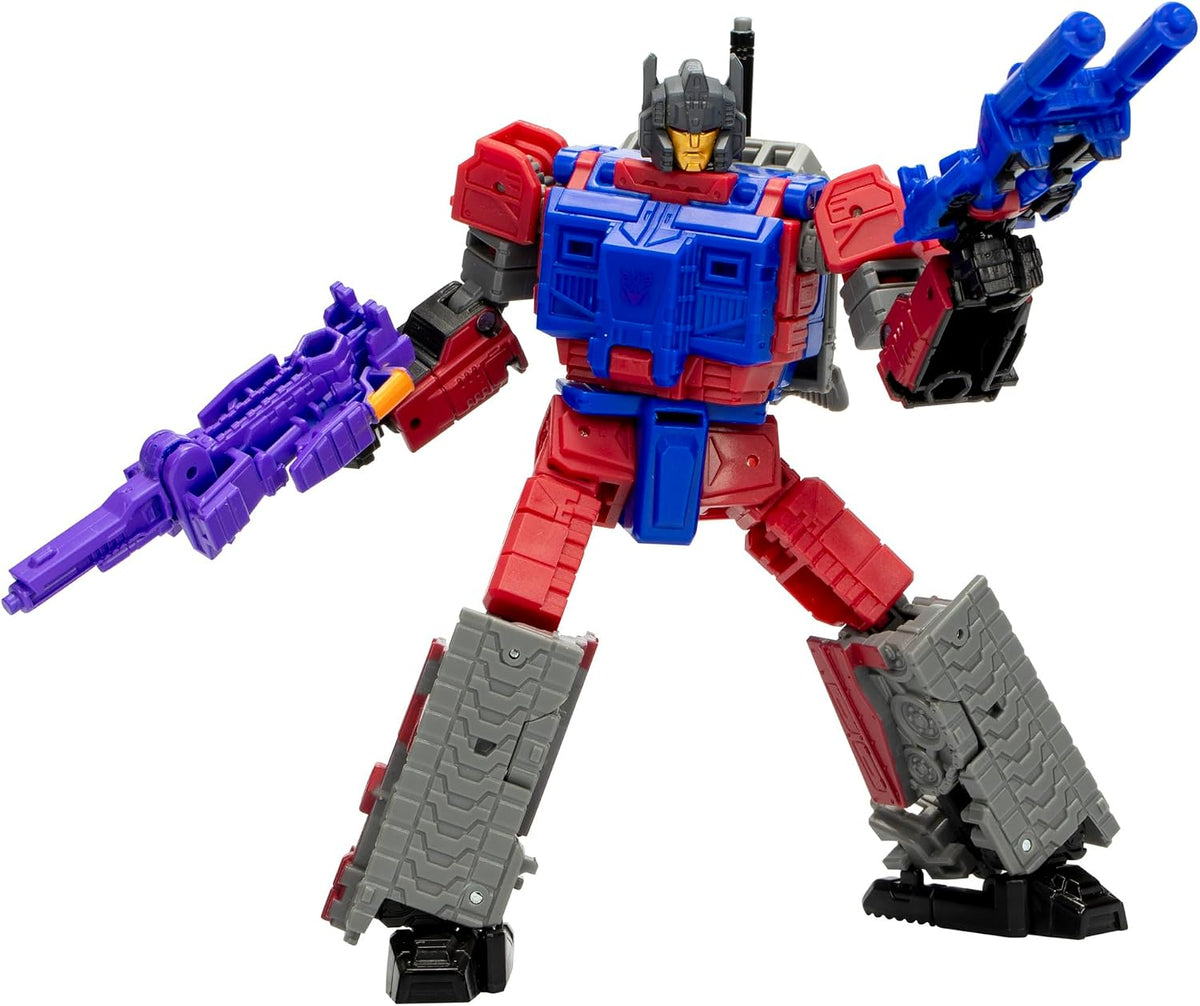 Transformers Legacy United Deluxe Class G1 Universe Quake, 5.5-inch Converting Action Figure, for Boys and Girls Ages 8+