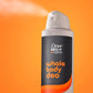 Dove Men Whole Body Deo Aluminum-Free Deodorant Spray Shea Butter + Cedar w/ Vitamin E (2CT)