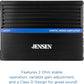 JA-Series JA1CH High Performance Class-D Bridgeable Mono Amplifier 1,000 Watts Peak Power, Efficient Compact Design