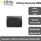 Infinity Basslink Mini Powered 6x8 Inches underseat subwoofer - Titanium