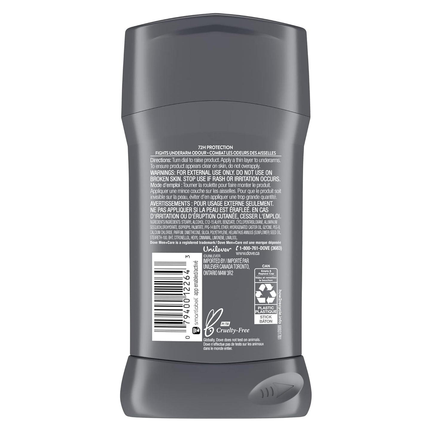 Dove Men+Care Extra Fresh Non Irritant Anti-Perspirant Stick (Pack of 2)