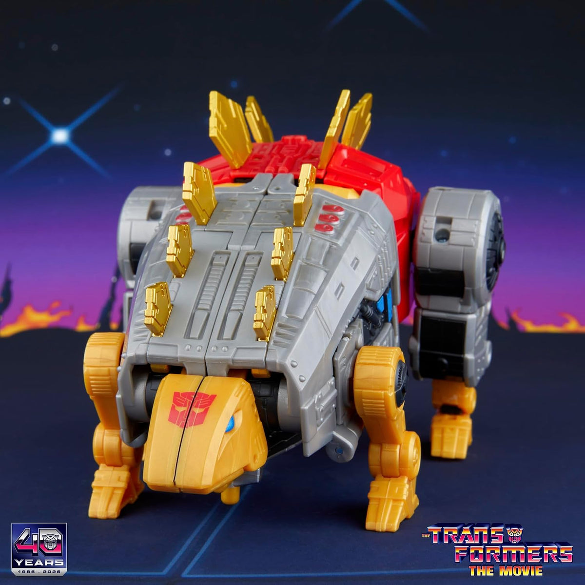 Transformers Studio Series The The Movie Dinobot Snarl, Leader Class 8-Inch Converting Action Figure, Robot Toys - (Ages 8+)