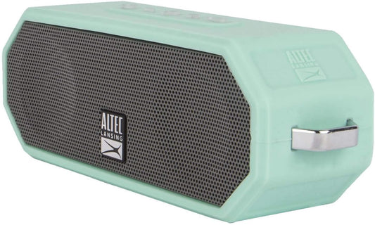 Altec Lansing LifeJacket H2O 4 - Waterdigte Bluetooth-luidspreker, Duursame en Draagbare luidspreker met Stemassistent, 10 Uur Batterylewe en 30 Meter Reikwydte, Munt