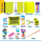 Back to School Supplies for Kids, Green School Supply Box Premium Quality Kids School Supplies Kit, Kindergarten School Supplies for Girls and Boys, 78 Piece Set