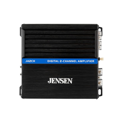 JA-Series JA2CH Class-D High Performance Bridgeable 2-Channel Car Audio Amplifier 600 Watts Peak Power Efficient Compact Design