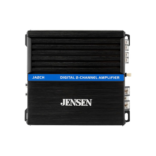 JA-Series JA2CH Class-D High Performance Bridgeable 2-Channel Car Audio Amplifier 600 Watts Peak Power Efficient Compact Design