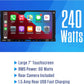 Double DIN 7" Apple CarPlay Android Auto Touchscreen Car Stereo Radio Bluetooth Hands Free Calling & Music Streaming Backup Camera Included