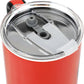 Insulated Stainless Steel Tumbler w/ Reusable Straw & Leak-Proof Lid Easy Carry Handle 40oz (Spiderman)