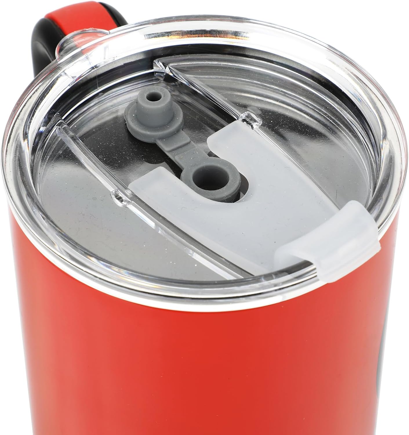 Insulated Stainless Steel Tumbler w/ Reusable Straw & Leak-Proof Lid Easy Carry Handle 40oz (Spiderman)