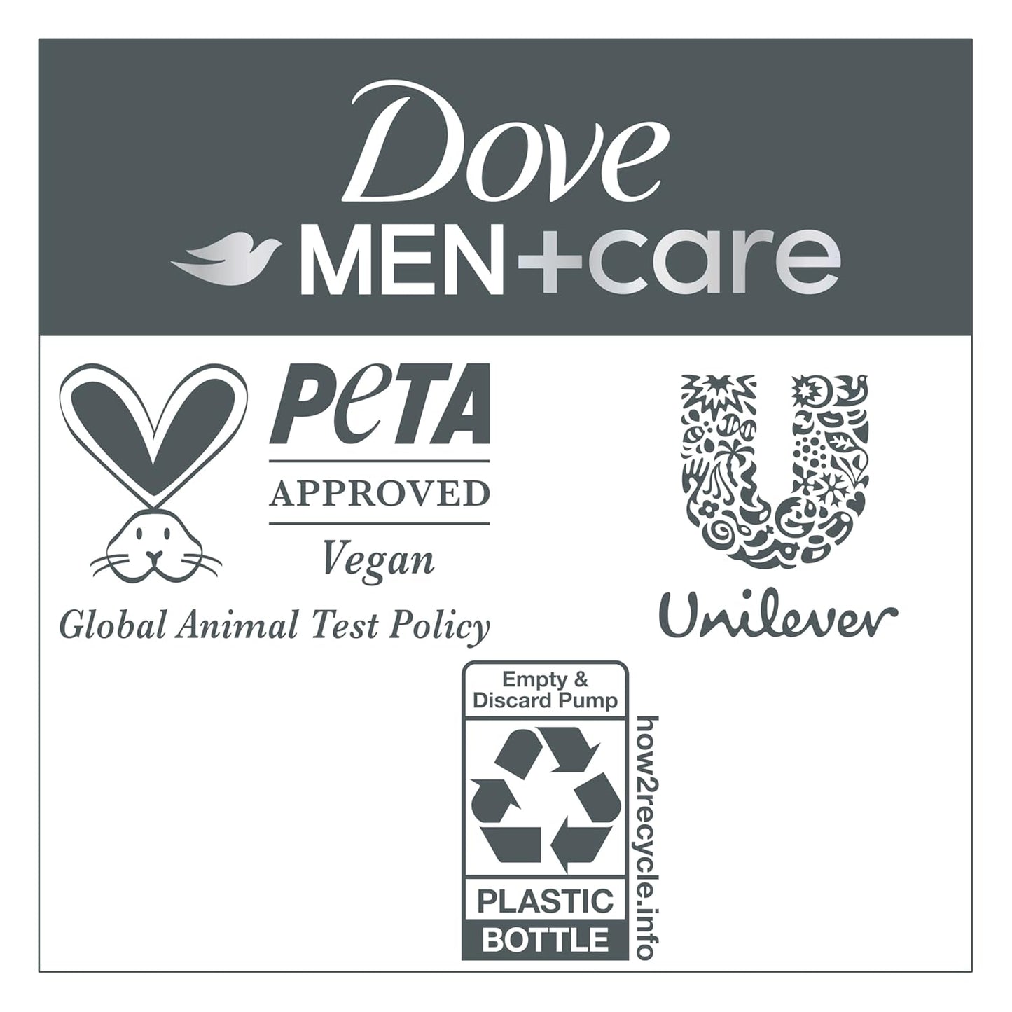 DOVE MEN + CARE Hair Care  Fresh Victory to Refresh & Strengthen Hair 18 Fl oz (2 CT)