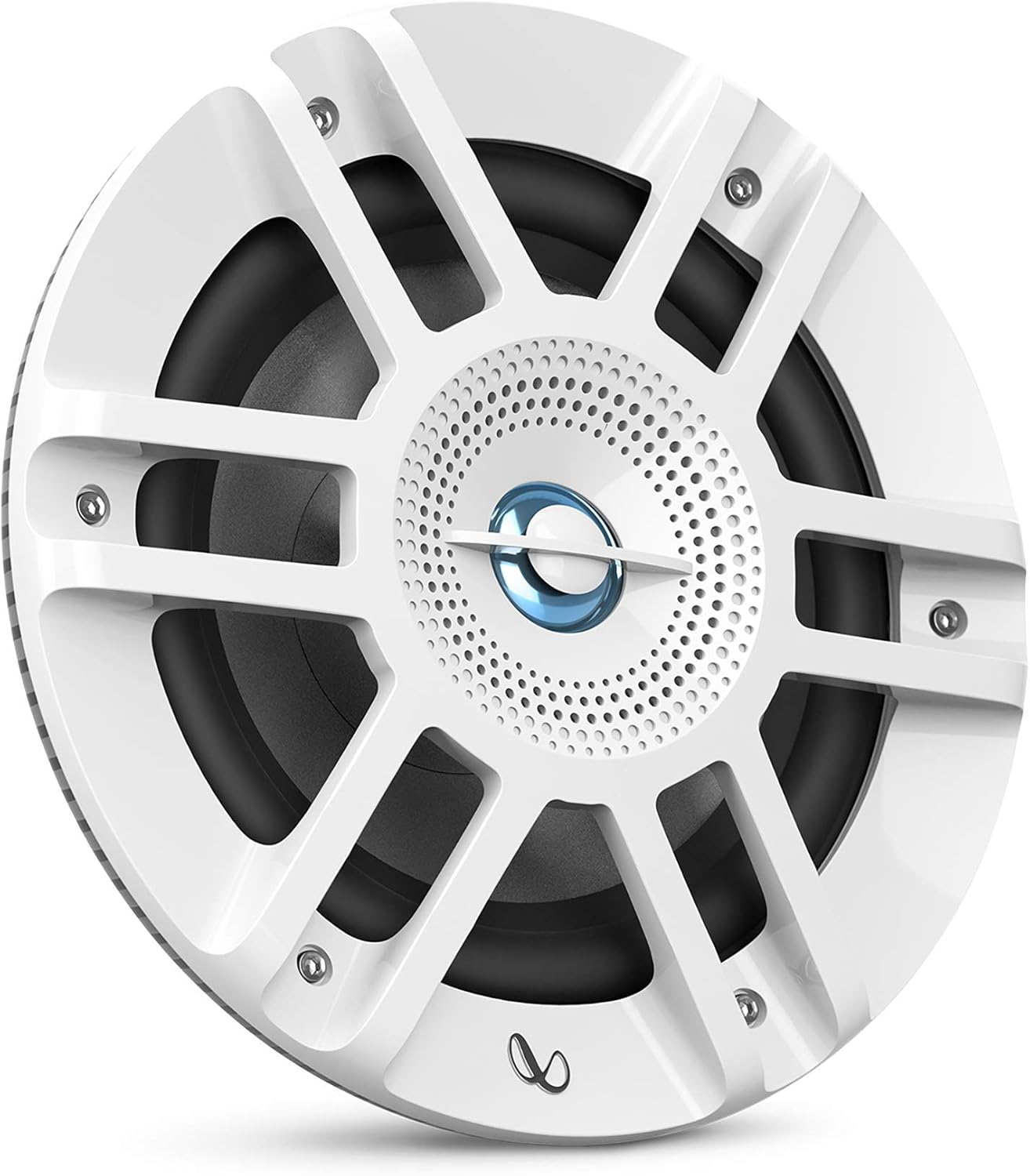 Infinity Kappa Marine Series White 6.5 Inches Premium 2-Way RGB LED Coaxial Speakers (Pair)